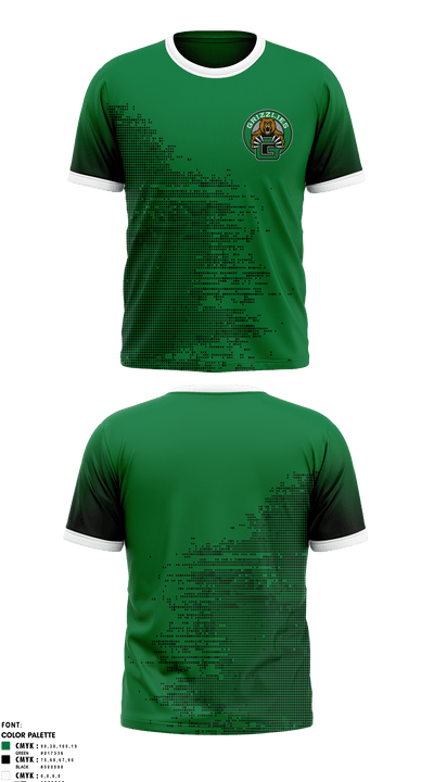 GRIZZLIES Short Sleeve Performance Shirt - 1