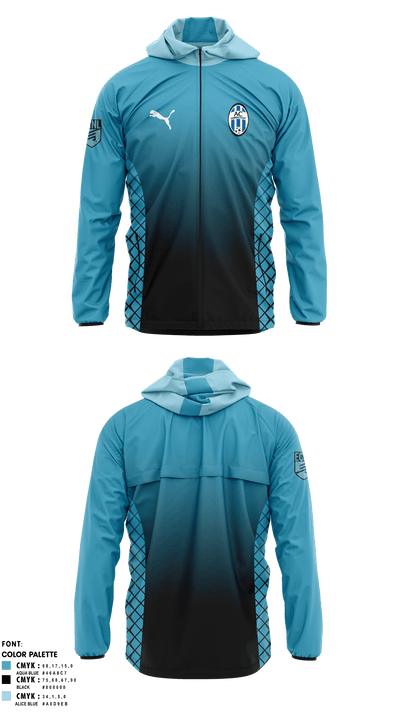 Ac Connecticut 25353608 Windbreaker - 1