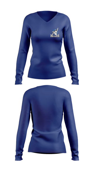 Women's Long Sleeve Vneck Shirt, montana youth soccerFort Lupton HS Girls SoccerFairview HS Boys VolleyballMountain Range High School, Men's Soccer, Teamtime, Team time, sublimation, custom sports apparel, team uniforms, spirit wear, spiritwear, sports uniforms, custom shirts, team store, custom team store, fundraiser sports, apparel fundraiser