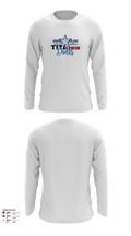 Texas Titans Youth Football 17189264 Long Sleeve Performance Shirt - 14