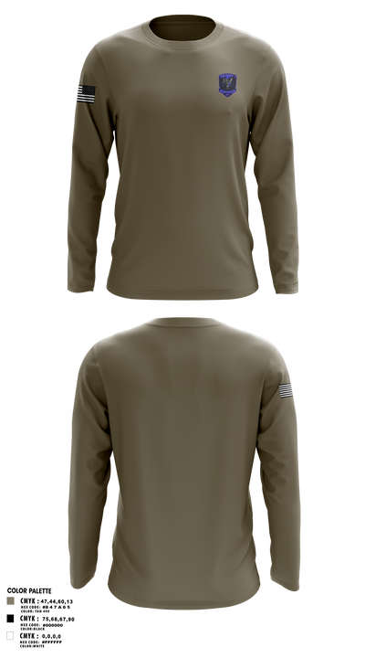 DISTRICT 1 SECTOR 3 60497467 Long Sleeve Performance Shirt 1