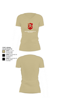 Bravo Battery, 6th Battalion, 10th Field Artillery 85654771 Women's Short Sleeve V-neck Shirt - 84
