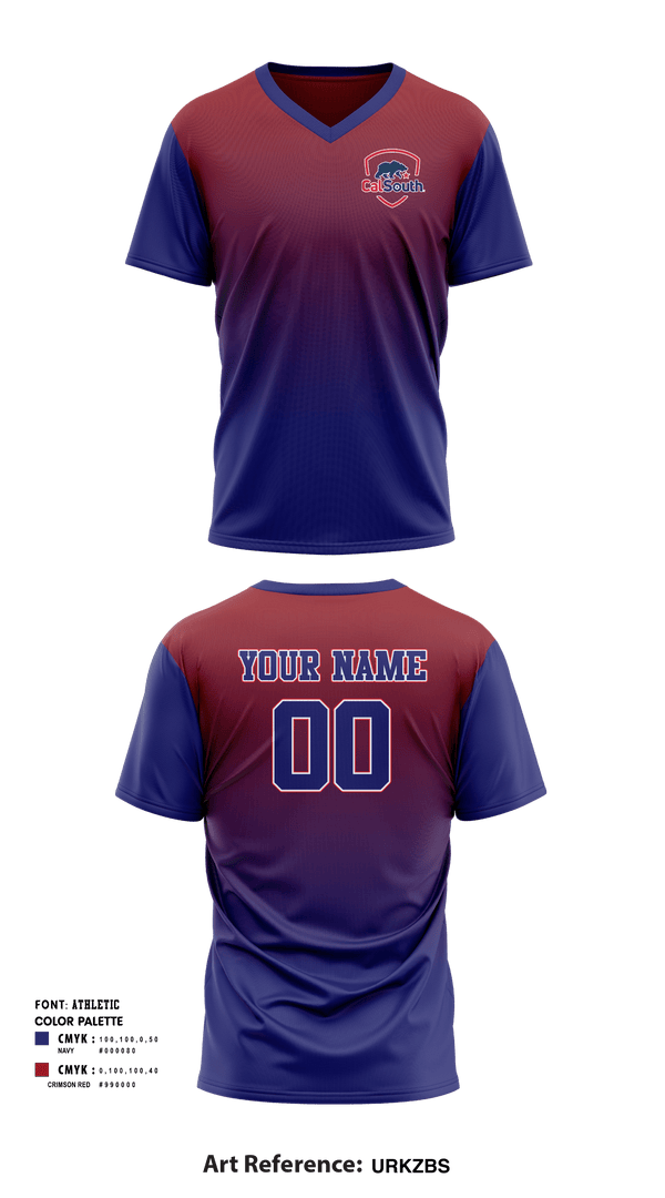 Mens Soccer Jersey, California State Soccer Association – South (Cal South), Men's Soccer, Teamtime, Team time, sublimation, custom sports apparel, team uniforms, spirit wear, spiritwear, sports uniforms, custom shirts, team store, custom team store, fundraiser sports, apparel fundraiser
