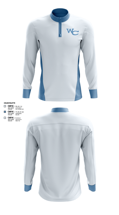 Waco 11755541 Quarter Zip Jacket - 1