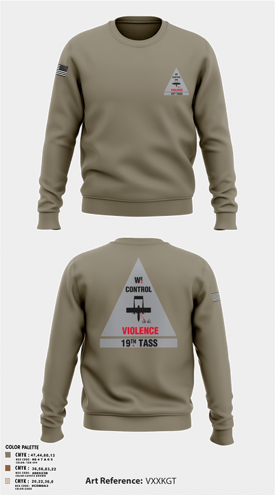 19th TASS 24755317 Crew Neck Sweatshirt - 1