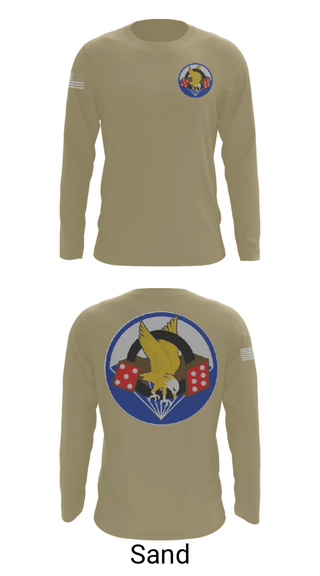 Long Sleeve Performance Shirt, 506th PIR, Army, Teamtime, Team time, sublimation, custom sports apparel, team uniforms, spirit wear, spiritwear, sports uniforms, custom shirts, team store, custom team store, fundraiser sports, apparel fundraiser