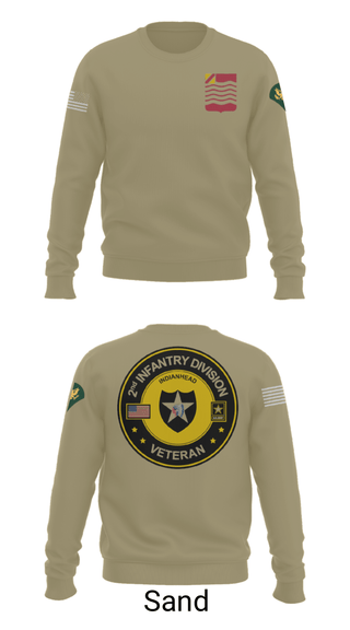 Crew Neck Sweatshirt, 1st Battalion 15th Field Artillery, Army, Teamtime, Team time, sublimation, custom sports apparel, team uniforms, spirit wear, spiritwear, sports uniforms, custom shirts, team store, custom team store, fundraiser sports, apparel fundraiser