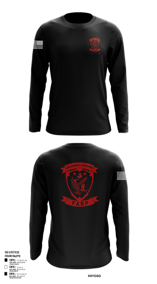 Long Sleeve Performance Shirt, FARP, Air Force, Teamtime, Team time, sublimation, custom sports apparel, team uniforms, spirit wear, spiritwear, sports uniforms, custom shirts, team store, custom team store, fundraiser sports, apparel fundraiser