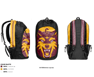 Gear Bag, Colonie Central High School Volleyball, Women's Volleyball, Teamtime, Team time, sublimation, custom sports apparel, team uniforms, spirit wear, spiritwear, sports uniforms, custom shirts, team store, custom team store, fundraiser sports, apparel fundraiser