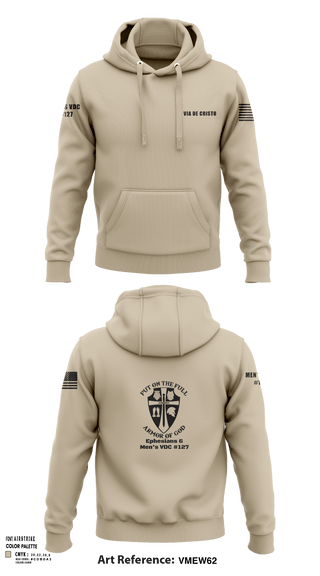 Hoodie, Service AideService AideVia De Cristo, , Teamtime, Team time, sublimation, custom sports apparel, team uniforms, spirit wear, spiritwear, sports uniforms, custom shirts, team store, custom team store, fundraiser sports, apparel fundraiser