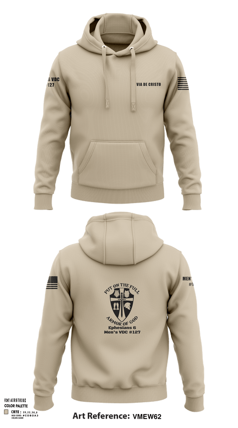 Hoodie, Service AideService AideVia De Cristo, , Teamtime, Team time, sublimation, custom sports apparel, team uniforms, spirit wear, spiritwear, sports uniforms, custom shirts, team store, custom team store, fundraiser sports, apparel fundraiser