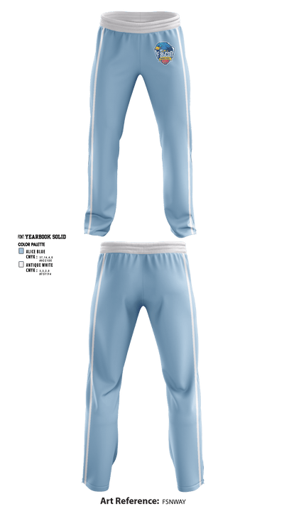 FALCONS 89306694 Sweatpants - 1