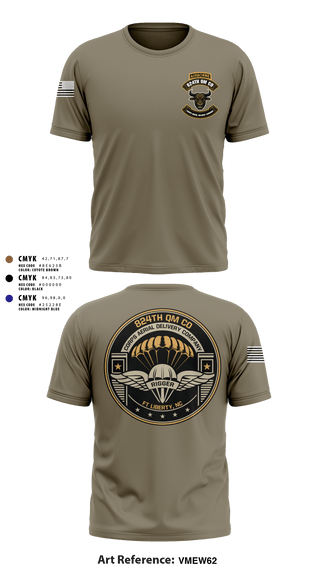 Short Sleeve Performance Shirt, 824th QM CO (CADC-A), Army, Teamtime, Team time, sublimation, custom sports apparel, team uniforms, spirit wear, spiritwear, sports uniforms, custom shirts, team store, custom team store, fundraiser sports, apparel fundraiser