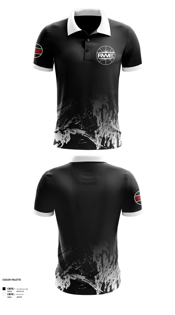 Short Sleeve Performance Polo, Rwe, Men's Basketball, Teamtime, Team time, sublimation, custom sports apparel, team uniforms, spirit wear, spiritwear, sports uniforms, custom shirts, team store, custom team store, fundraiser sports, apparel fundraiser