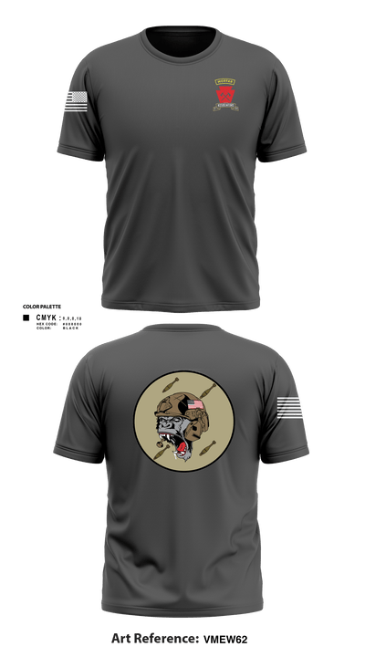 A co 1-111th MTRAco 1-111th secfor 26683697 Short Sleeve Performance Shirt - 3