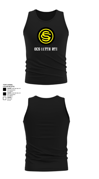 Tank Top, OCS 117th RTI, National Guard, Teamtime, Team time, sublimation, custom sports apparel, team uniforms, spirit wear, spiritwear, sports uniforms, custom shirts, team store, custom team store, fundraiser sports, apparel fundraiser