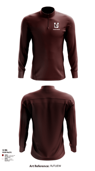 Quarter Zip Jacket, Uvalde Coyotes, Wrestling, Teamtime, Team time, sublimation, custom sports apparel, team uniforms, spirit wear, spiritwear, sports uniforms, custom shirts, team store, custom team store, fundraiser sports, apparel fundraiser