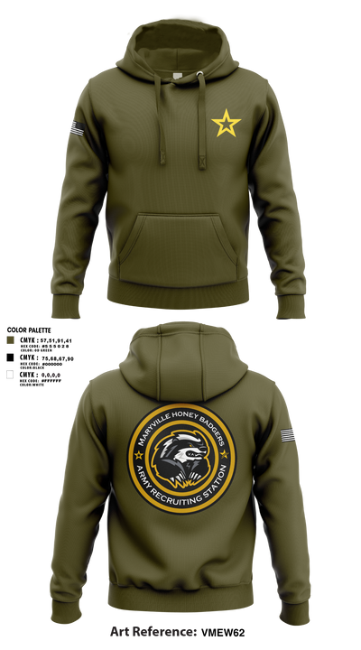 Maryville Honeybadger 60960842 Hoodie - 4