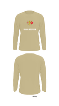 USASA BELVOIR 16372072 Long Sleeve Performance Shirt - 92