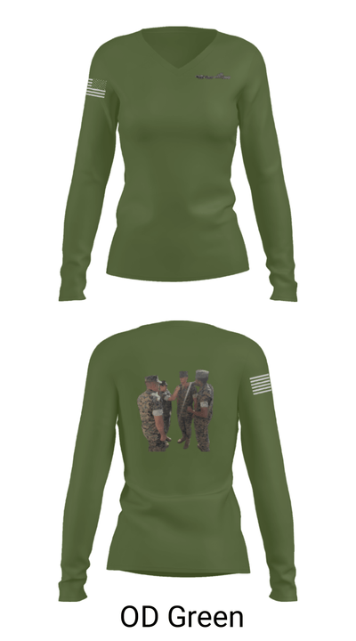11Th MAR REG 43548544 Women's Long Sleeve V-neck Shirt - 57