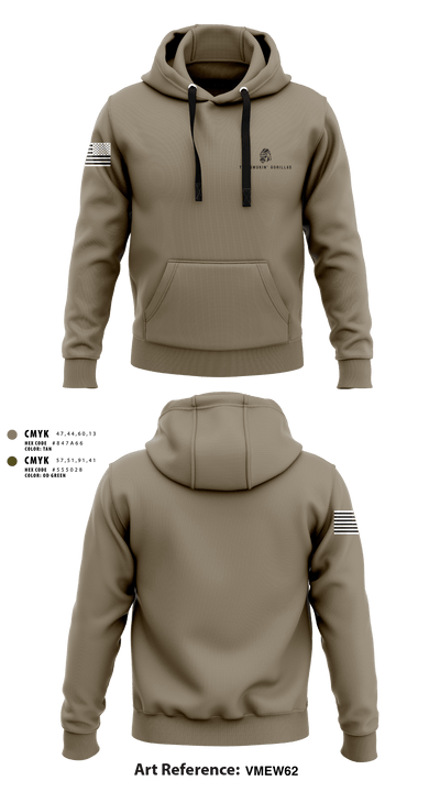 The Smokin' Gorillas 85798917 Hoodie - 2