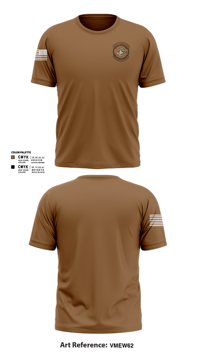 B Co 277 ASB ARP 36421630 Short Sleeve Performance Shirt - 3