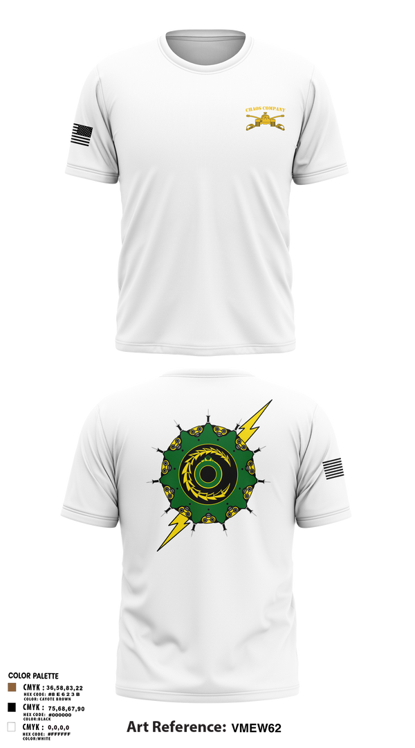 Short Sleeve Performance Shirt, Chaos Company, Army, Teamtime, Team time, sublimation, custom sports apparel, team uniforms, spirit wear, spiritwear, sports uniforms, custom shirts, team store, custom team store, fundraiser sports, apparel fundraiser