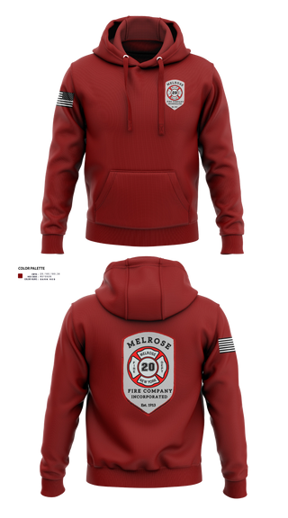 Hoodie, The Melrose Fire Company Incorporated, , Teamtime, Team time, sublimation, custom sports apparel, team uniforms, spirit wear, spiritwear, sports uniforms, custom shirts, team store, custom team store, fundraiser sports, apparel fundraiser