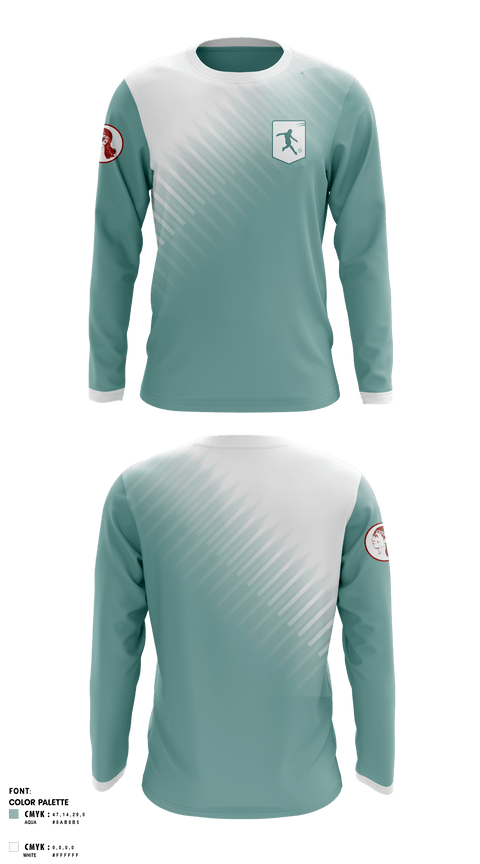 Long Sleeve Performance Shirt, Argentina, Men's Soccer, Teamtime, Team time, sublimation, custom sports apparel, team uniforms, spirit wear, spiritwear, sports uniforms, custom shirts, team store, custom team store, fundraiser sports, apparel fundraiser