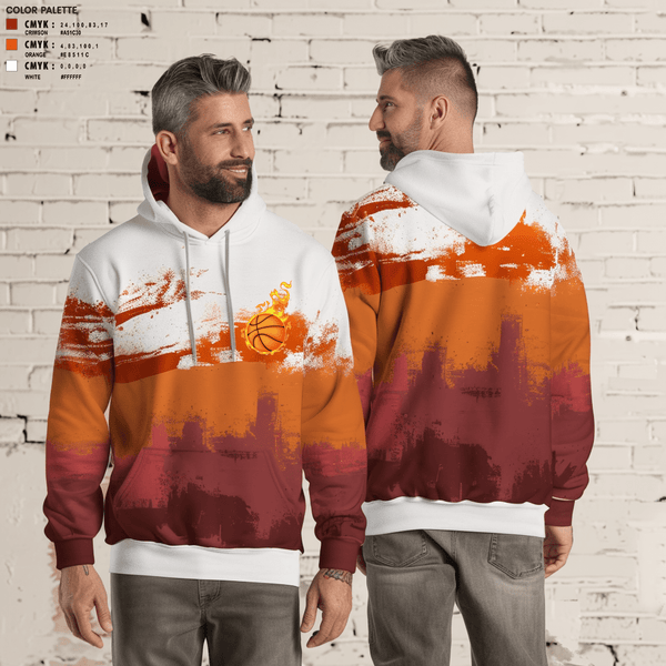 Hoodie, Houston hot shots, Men's Basketball, Teamtime, Team time, sublimation, custom sports apparel, team uniforms, spirit wear, spiritwear, sports uniforms, custom shirts, team store, custom team store, fundraiser sports, apparel fundraiser