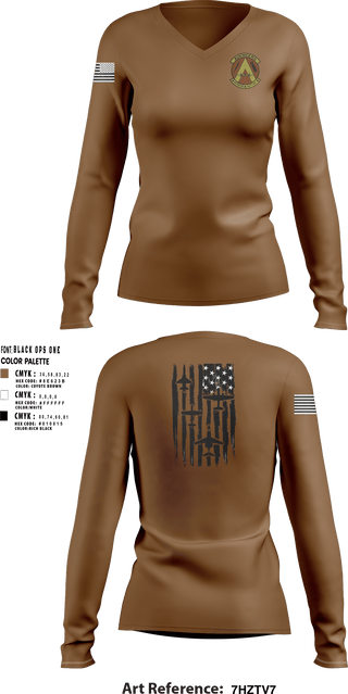 Women's Long Sleeve Vneck Shirt, 340th Flying Training Group, Air Force, Teamtime, Team time, sublimation, custom sports apparel, team uniforms, spirit wear, spiritwear, sports uniforms, custom shirts, team store, custom team store, fundraiser sports, apparel fundraiser