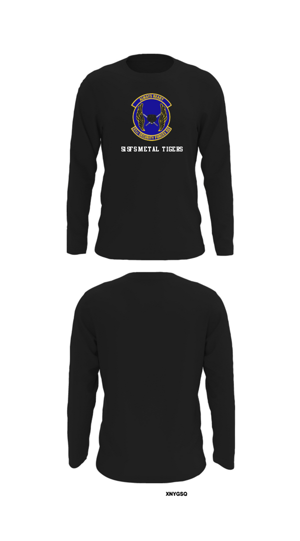 Long Sleeve Performance Shirt, 51SFS Metal Tigers, Air Force, Teamtime, Team time, sublimation, custom sports apparel, team uniforms, spirit wear, spiritwear, sports uniforms, custom shirts, team store, custom team store, fundraiser sports, apparel fundraiser