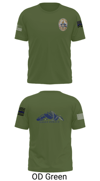 Short Sleeve Performance Shirt, Eagle Police Department, Police, Teamtime, Team time, sublimation, custom sports apparel, team uniforms, spirit wear, spiritwear, sports uniforms, custom shirts, team store, custom team store, fundraiser sports, apparel fundraiser