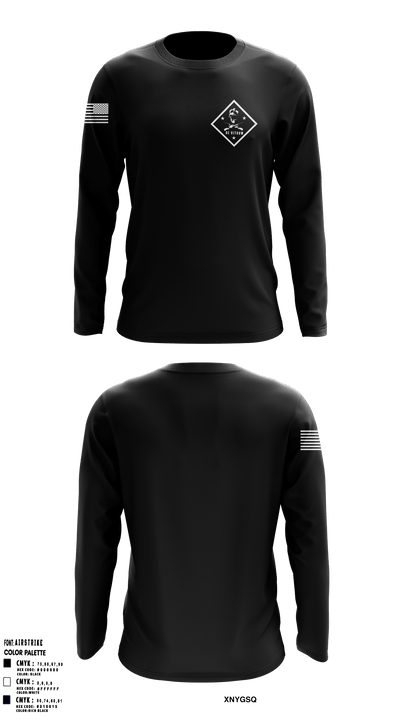 Manteca Regional SWAT 40888010 Long Sleeve Performance Shirt - 1