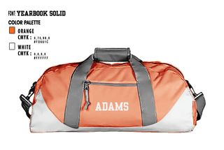 Duffle Bag, Adams, Football, Teamtime, Team time, sublimation, custom sports apparel, team uniforms, spirit wear, spiritwear, sports uniforms, custom shirts, team store, custom team store, fundraiser sports, apparel fundraiser