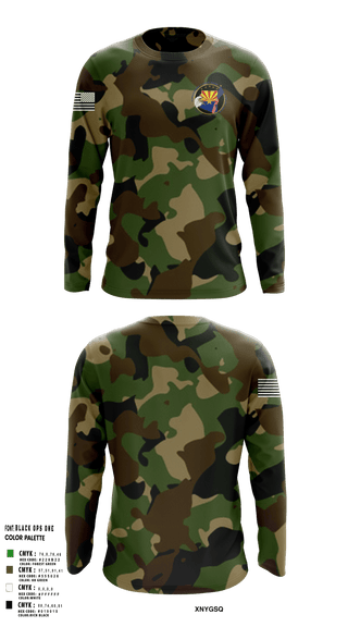 Long Sleeve Performance Shirt, Arizona Department of Veterans ServicesArizona Department of Veterans Services, , Teamtime, Team time, sublimation, custom sports apparel, team uniforms, spirit wear, spiritwear, sports uniforms, custom shirts, team store, custom team store, fundraiser sports, apparel fundraiser