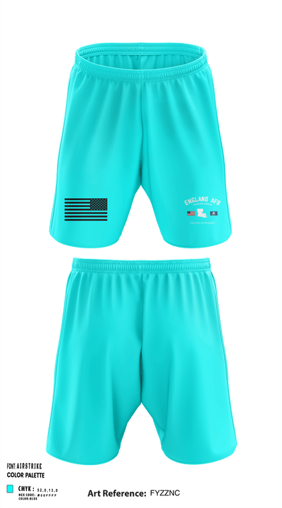526th TFS 89868786 Athletic Shorts With Pockets - 2