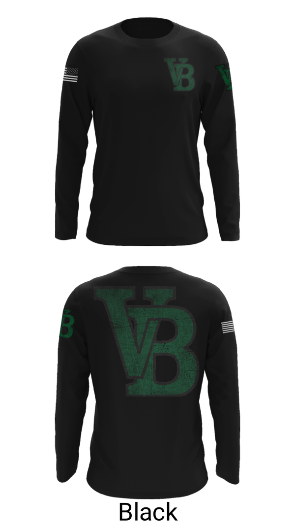 Long Sleeve Performance Shirt, Van Buren Pointers, Football, Teamtime, Team time, sublimation, custom sports apparel, team uniforms, spirit wear, spiritwear, sports uniforms, custom shirts, team store, custom team store, fundraiser sports, apparel fundraiser