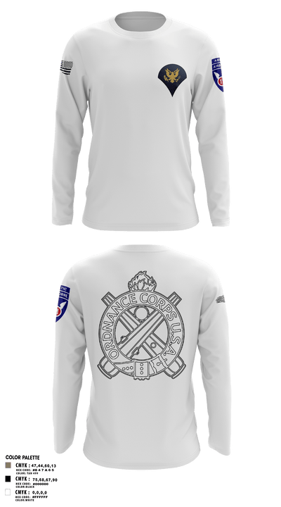 205TH MOD 16874677 Long Sleeve Performance Shirt - 2