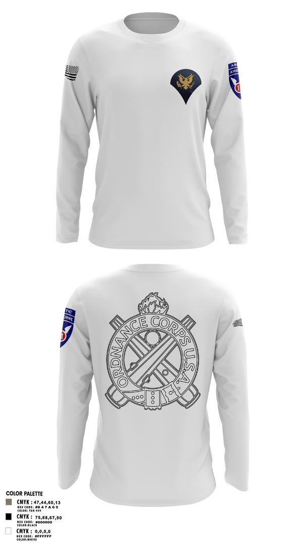 Long Sleeve Performance Shirt, 205TH MOD, Army, Teamtime, Team time, sublimation, custom sports apparel, team uniforms, spirit wear, spiritwear, sports uniforms, custom shirts, team store, custom team store, fundraiser sports, apparel fundraiser