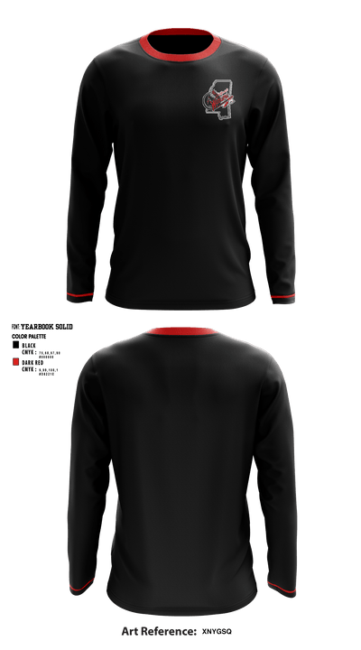 Warriors 42014963 Long Sleeve Performance Shirt - 1