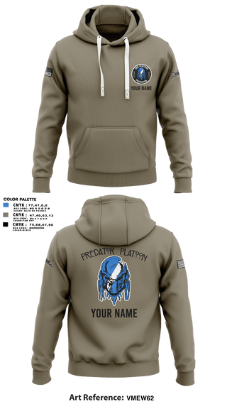 Hoodie, 3rd Platoon, Army, Teamtime, Team time, sublimation, custom sports apparel, team uniforms, spirit wear, spiritwear, sports uniforms, custom shirts, team store, custom team store, fundraiser sports, apparel fundraiser