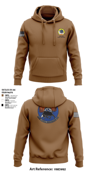 Hoodie, 106 CES, Air Force, Teamtime, Team time, sublimation, custom sports apparel, team uniforms, spirit wear, spiritwear, sports uniforms, custom shirts, team store, custom team store, fundraiser sports, apparel fundraiser