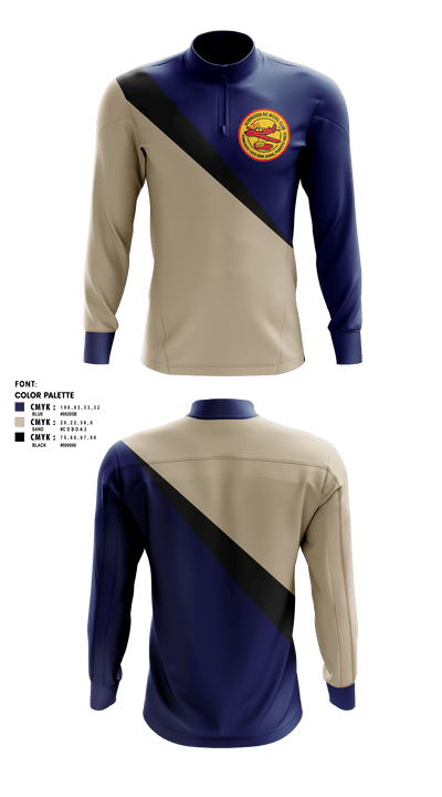 Borinquen RC ClubBorinquen RC Club 48803806 Quarter Zip Jacket - 1