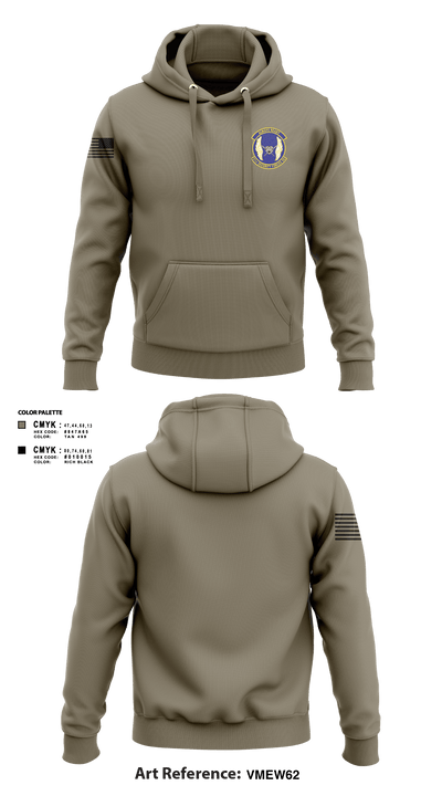 51SFS Metal Tigers 2477629 Hoodie - 101