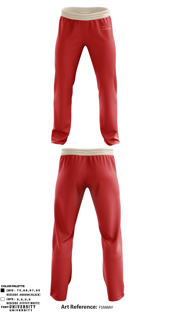 Sweatpants, Paraclete Football, Football, Teamtime, Team time, sublimation, custom sports apparel, team uniforms, spirit wear, spiritwear, sports uniforms, custom shirts, team store, custom team store, fundraiser sports, apparel fundraiser