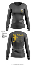 TSS 41728182 Women's Long Sleeve V-neck Shirt - 8