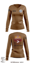 Fort Bliss DENTAC 45605501 Women's Long Sleeve V-neck Shirt - 11