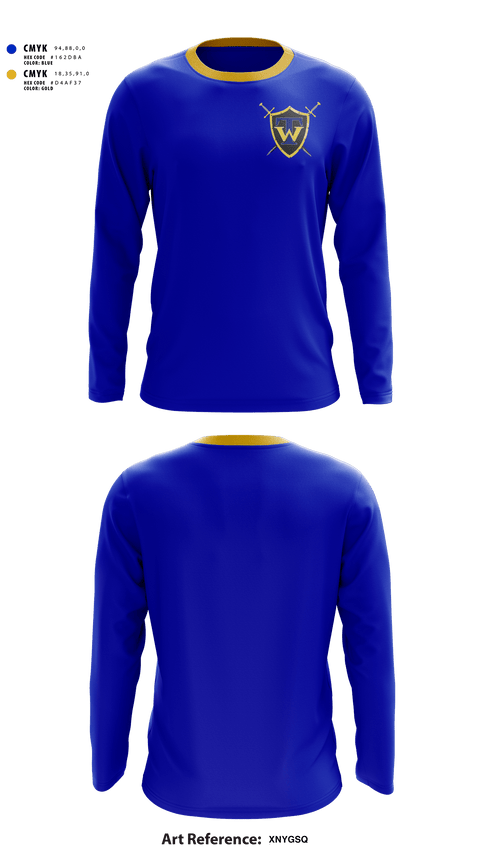 Long Sleeve Performance Shirt, Taylorsville Warrior Football, Football, Teamtime, Team time, sublimation, custom sports apparel, team uniforms, spirit wear, spiritwear, sports uniforms, custom shirts, team store, custom team store, fundraiser sports, apparel fundraiser