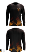 Deer park bucks 62170495 Long Sleeve Performance Shirt - 1